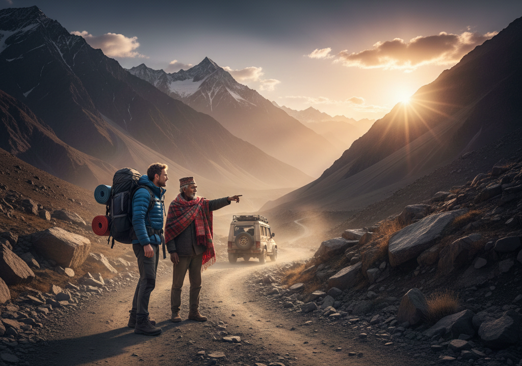 Theyatriz solo travel experience in North India with guided adventure support